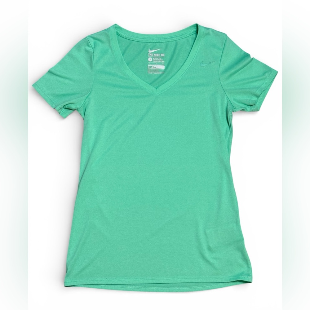 Nike Mint Dri-Fit Athletic Cut Tee Shirt